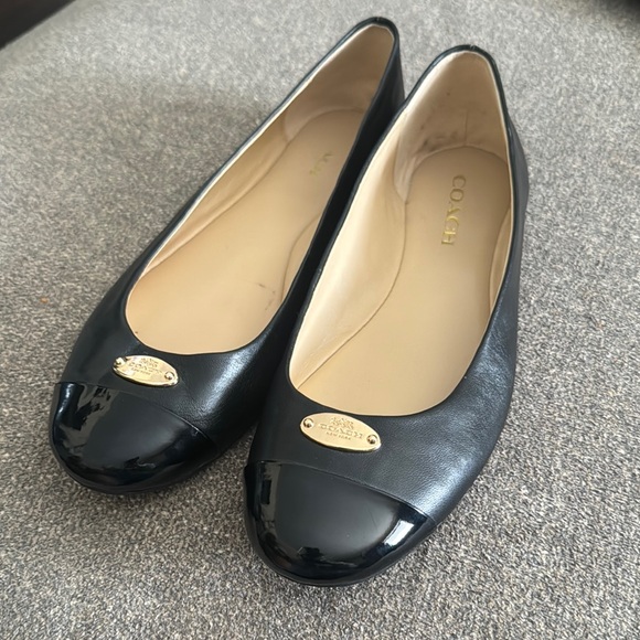 Coach Shoes - Coach Black Women's Flats Size 10